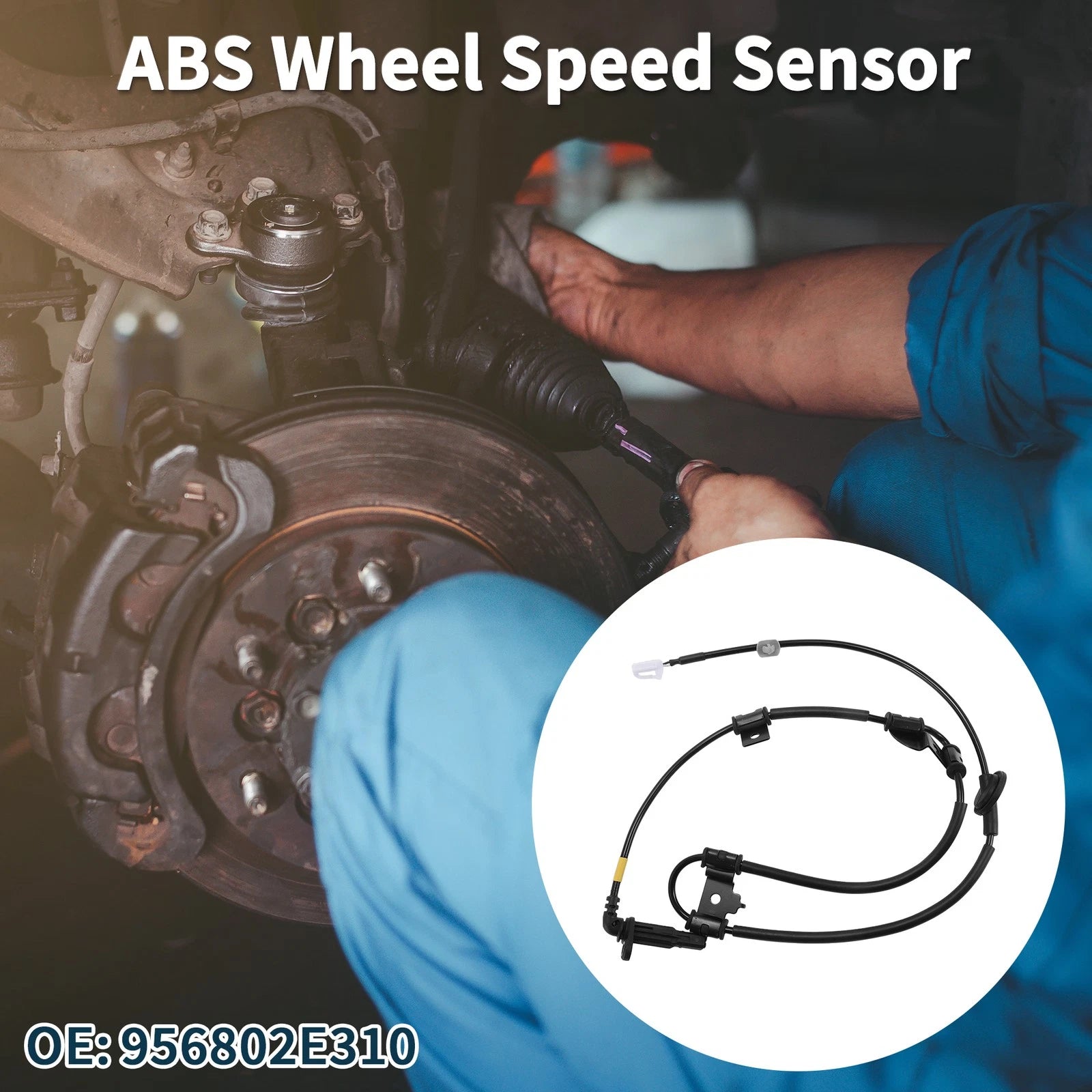 ABS Wheel Speed Sensor No. 956802E310 for Hyundai Tucson (2005–2009)