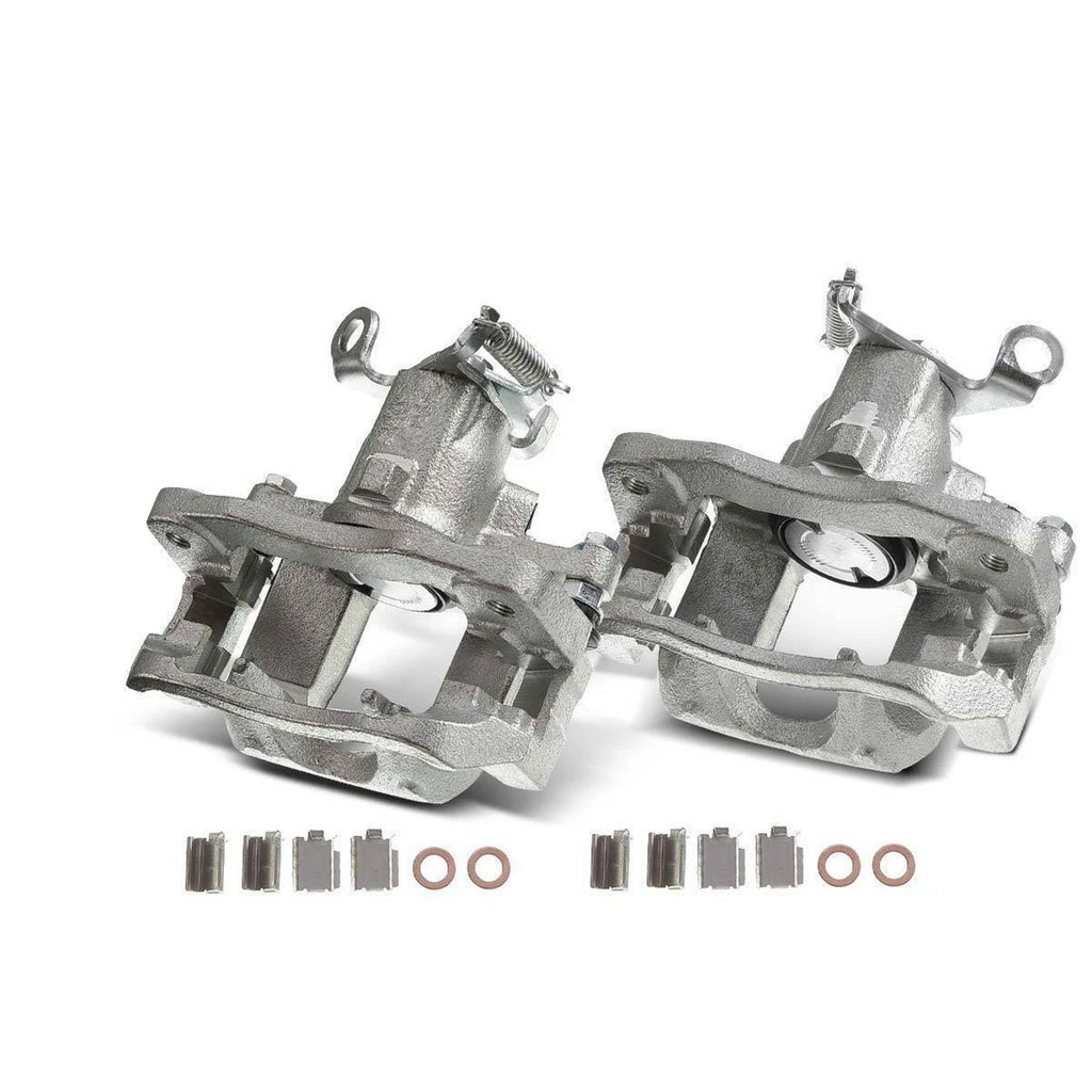 2X Rear Disc Brake Calipers with Bracket for Dodge Journey (2009–2012)
