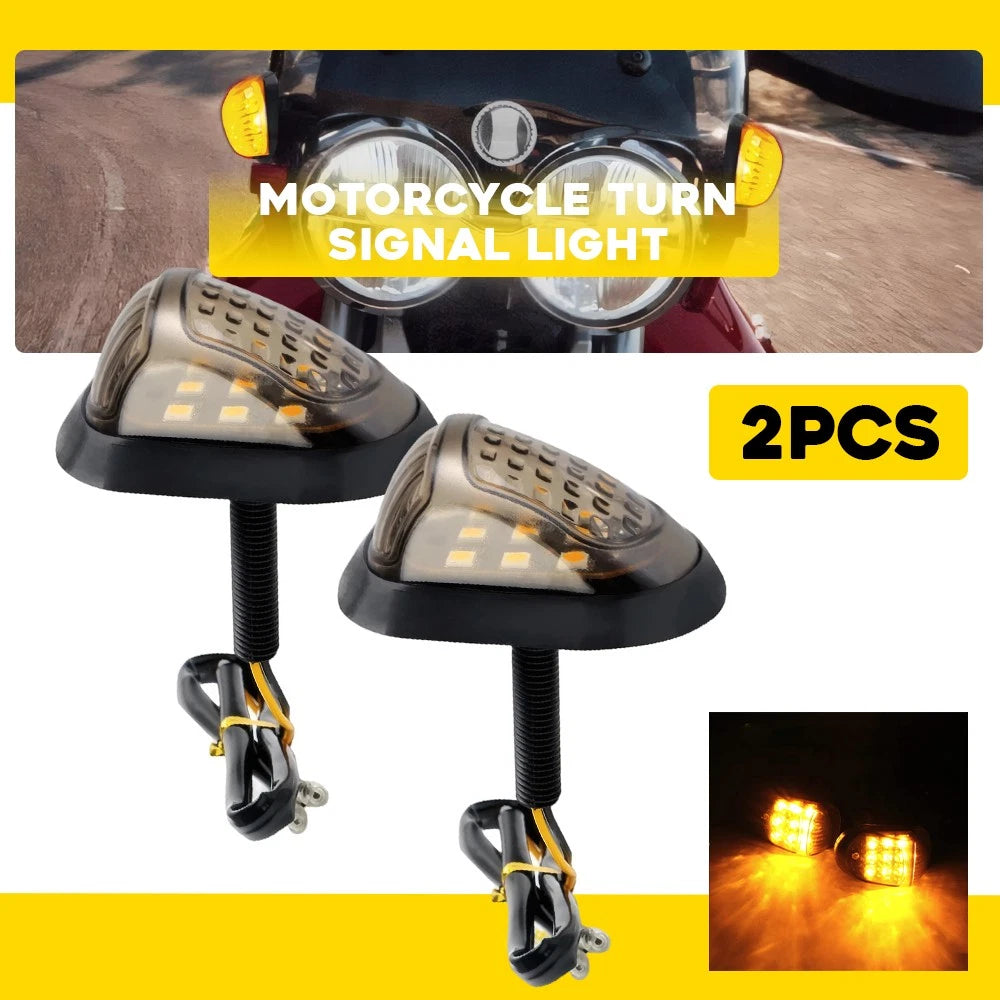 Flush Mount Turn Signals for Kawasaki Ninja 250 300 500 ZX6R ZX9R ZX10R (2008–2023)