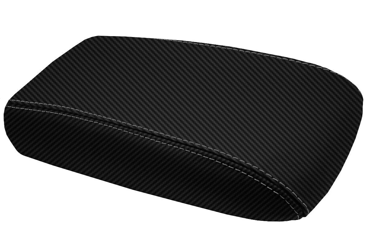Carbon Fiber Console Lid Cover for Chevrolet Trailblazer (2002–2009)