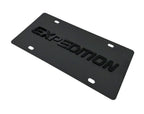 License Plate Frame Premium Black for Ford Expedition (2003–2017)