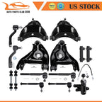 15pc Front Control Arms Tie Rods Pitman Idler Arm Kit for GMC Yukon (1995–1999)