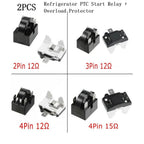 PTC Starter Relay for Refrigerator (2-Pins)