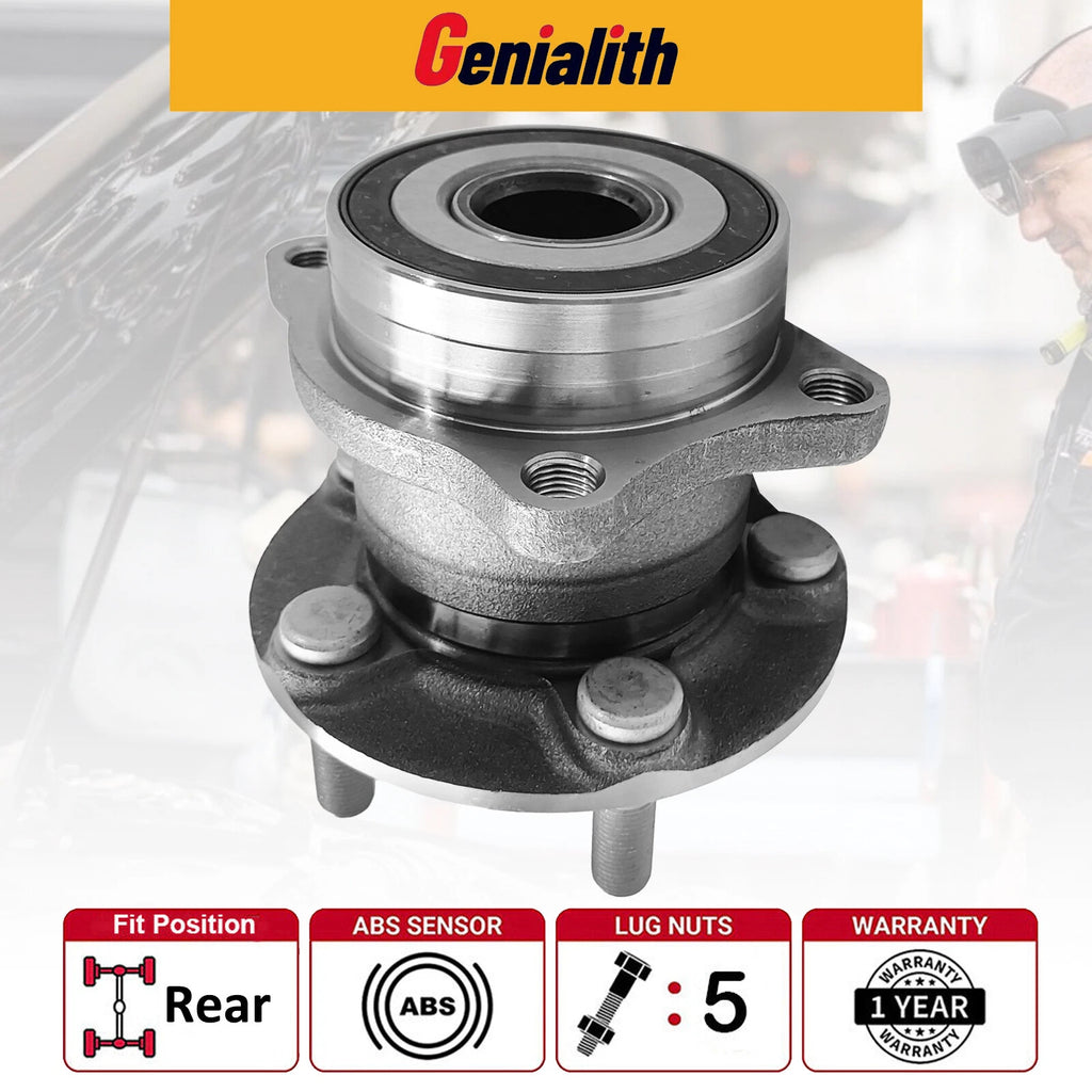 2 Rear Wheel Bearing Hub Assembly for Subaru Forester Outback Legacy Crosstrek (2014–2021)