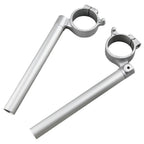 2X CNC Fork Clip-ons Handle Grip Handlebar for Suzuki GSXR 600/750 (2006–2010)
