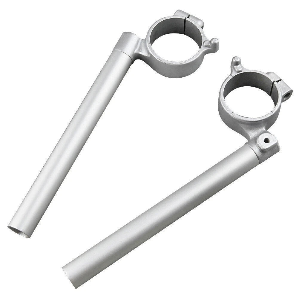 2X CNC Fork Clip-ons Handle Grip Handlebar for Suzuki GSXR 600/750 (2006–2010)