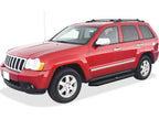 Black Running Boards for Jeep Grand Cherokee Commander (2005-2010)
