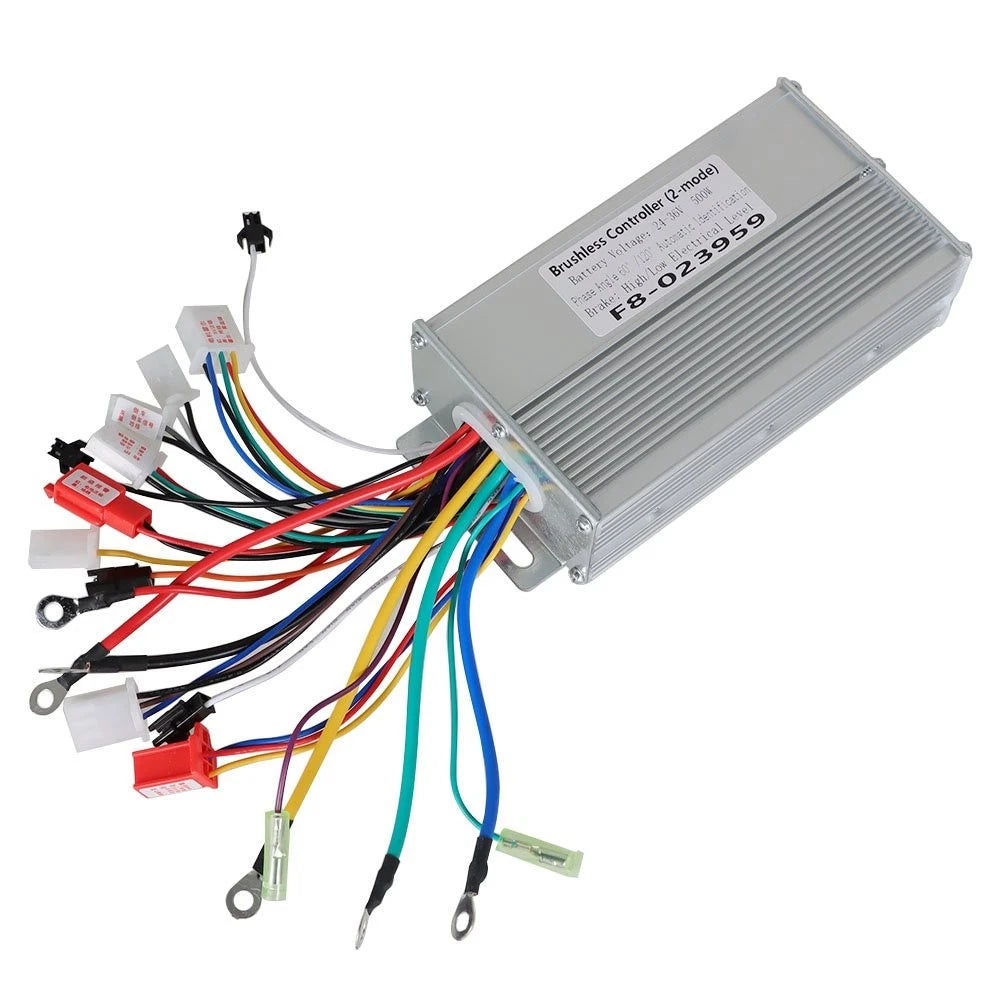 500W Brushless Motor Speed Controller for Electric Bicycle (24V–36V)
