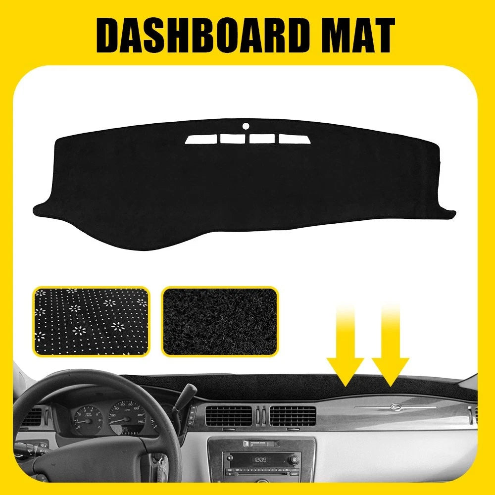 Dashboard Cover for Chevrolet Impala (2006–2013) EXV Black Sunshade