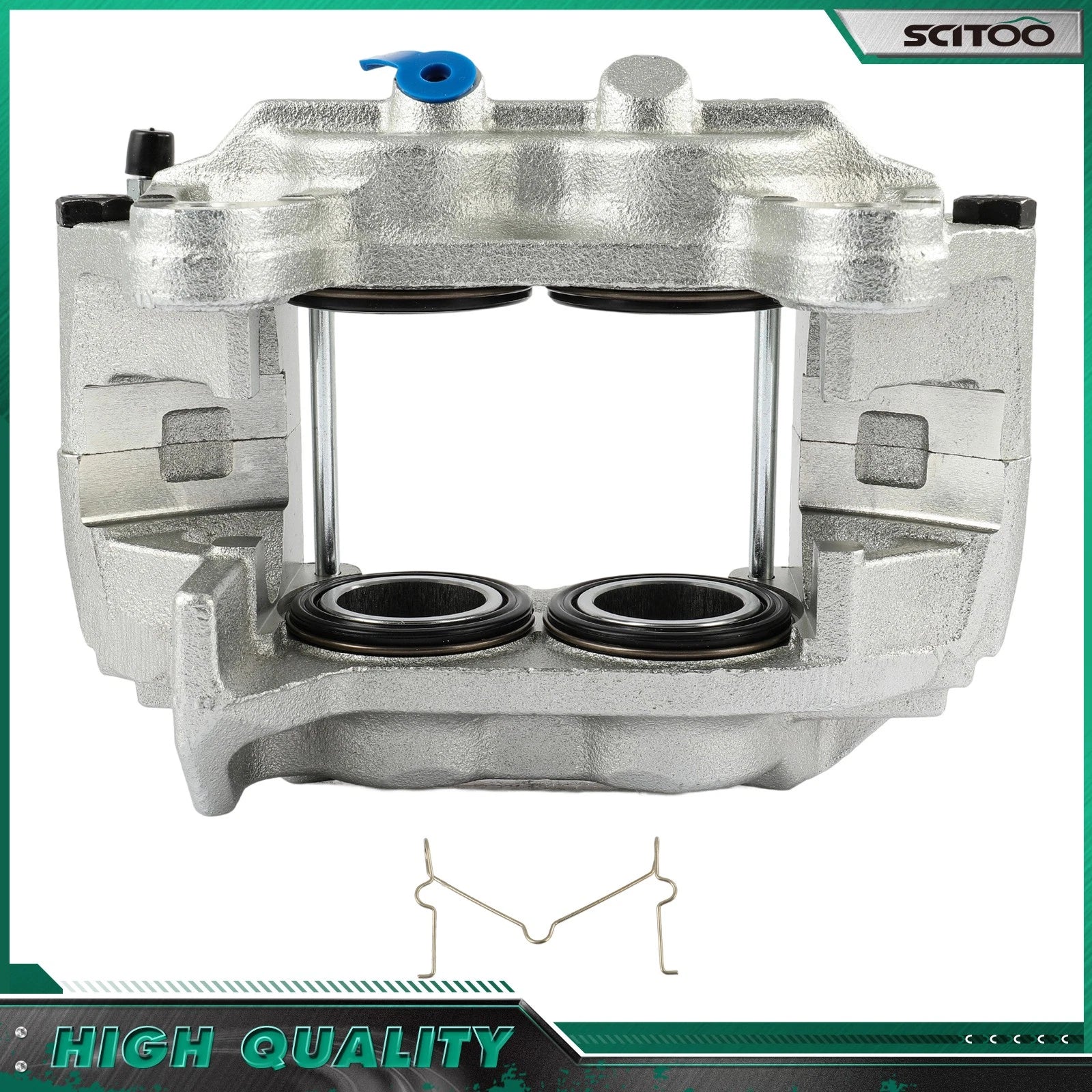 Set of 2 Front Left Brake Calipers for Toyota Tundra (2000–2003) & Sequoia (2001–2002)