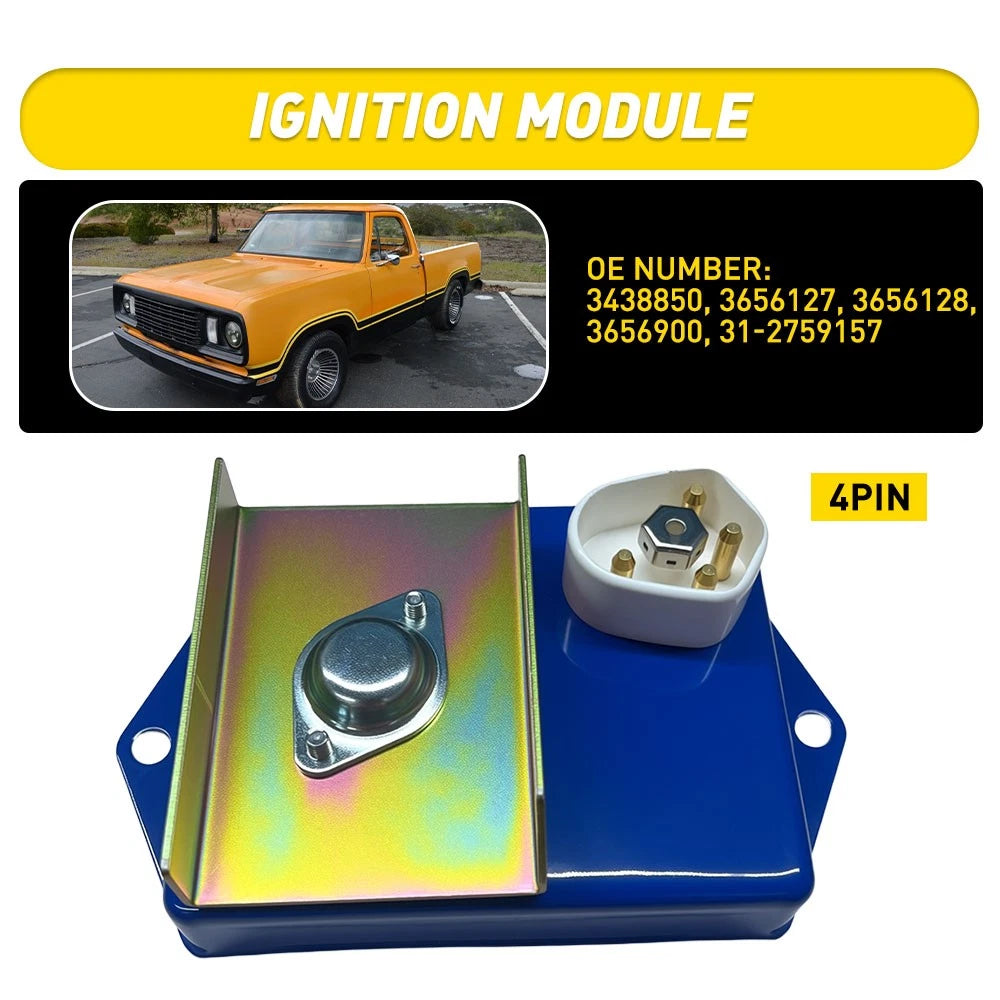Ignition Module for Plymouth Gran Fury (1980–1989) Dodge W350 (1981–1989) 3438850