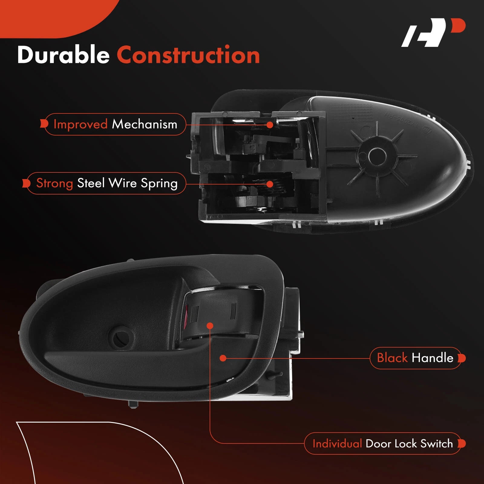 Right Interior Door Handle for Toyota Yaris (2007-2011)
