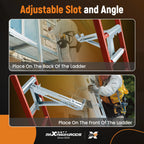 2X Ladder Jack Scaffold Extension Set for Adjustable Scaffolding (Up to 20")