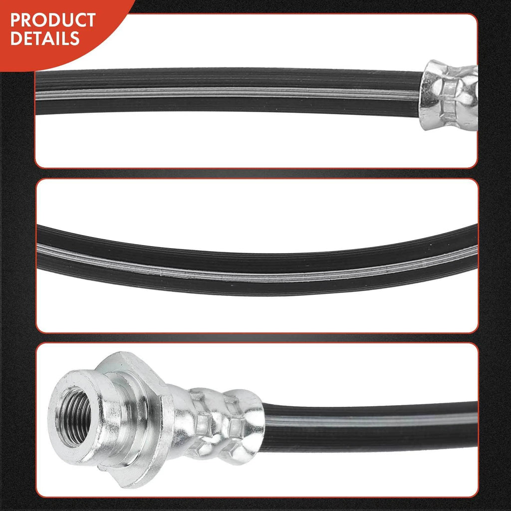 2X Rear Brake Hydraulic Hose for Nissan Quest Mercury Villager (1993–2002)