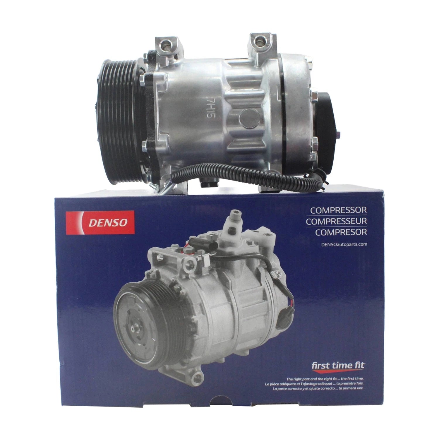 A/C Compressor for Dodge Ram 2500 (2001–2004) DENSO 471-0522