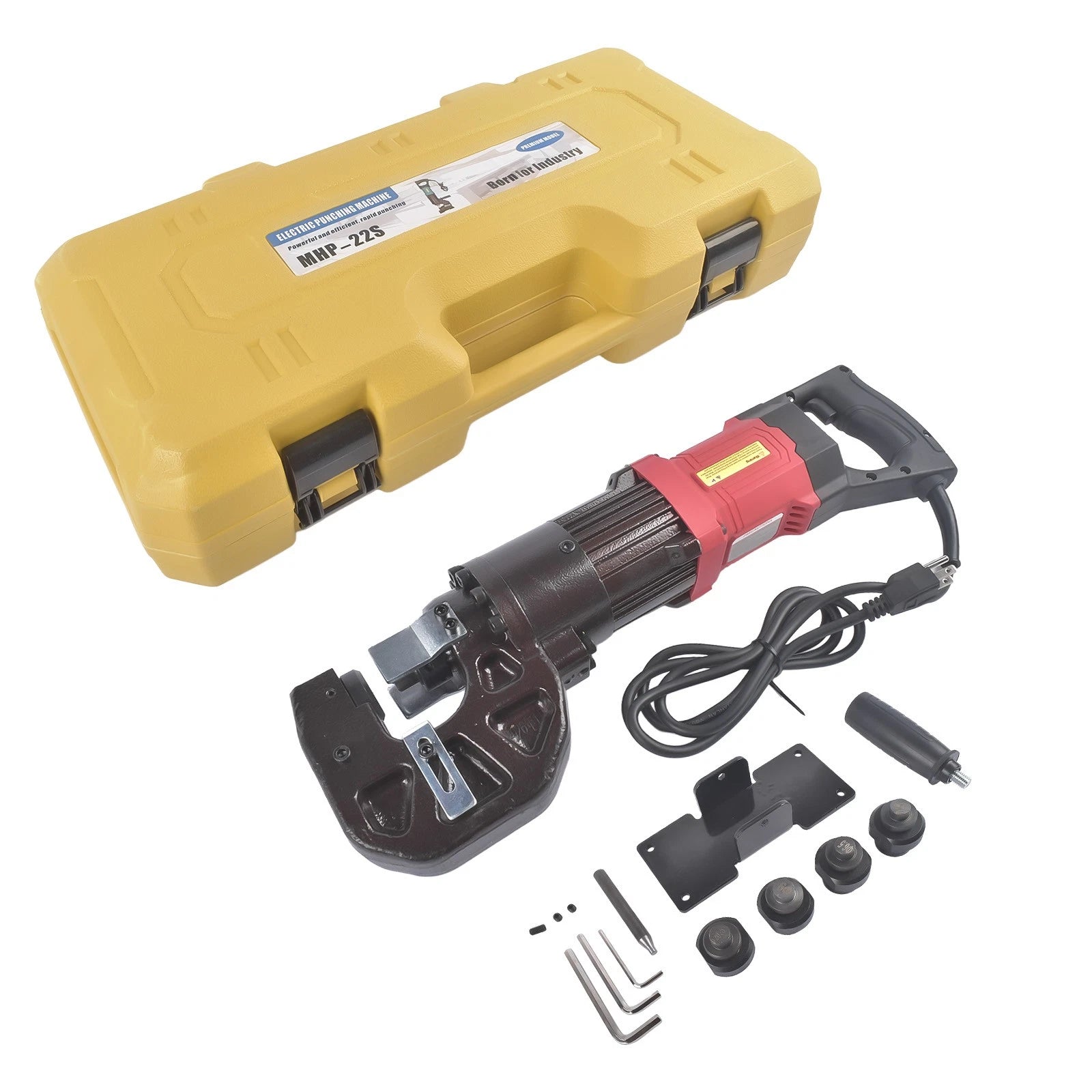 Electric Hydraulic Hole Puncher for Steel Copper (110V)