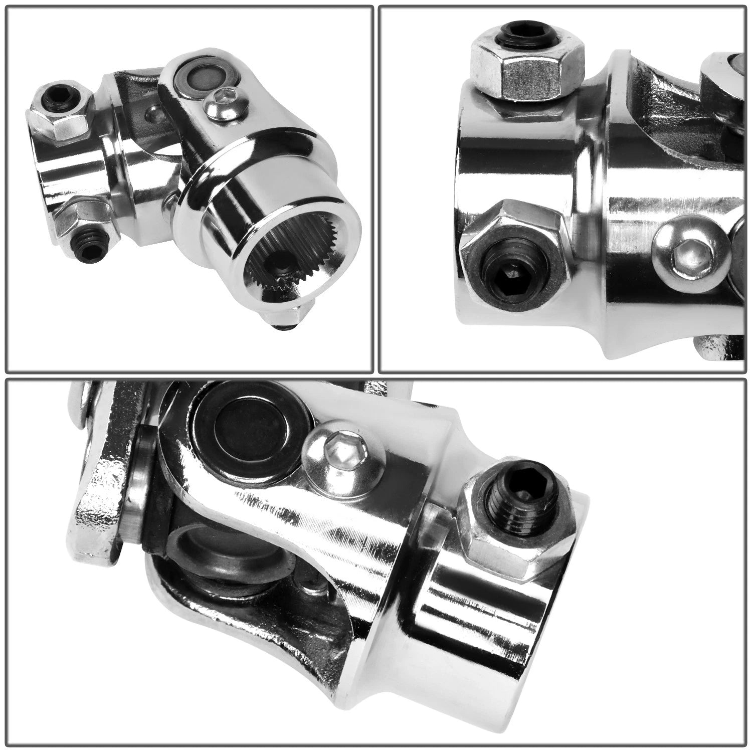 Universal Steering Shaft U-Joint 13/16" 36 Spline 3/4" DD