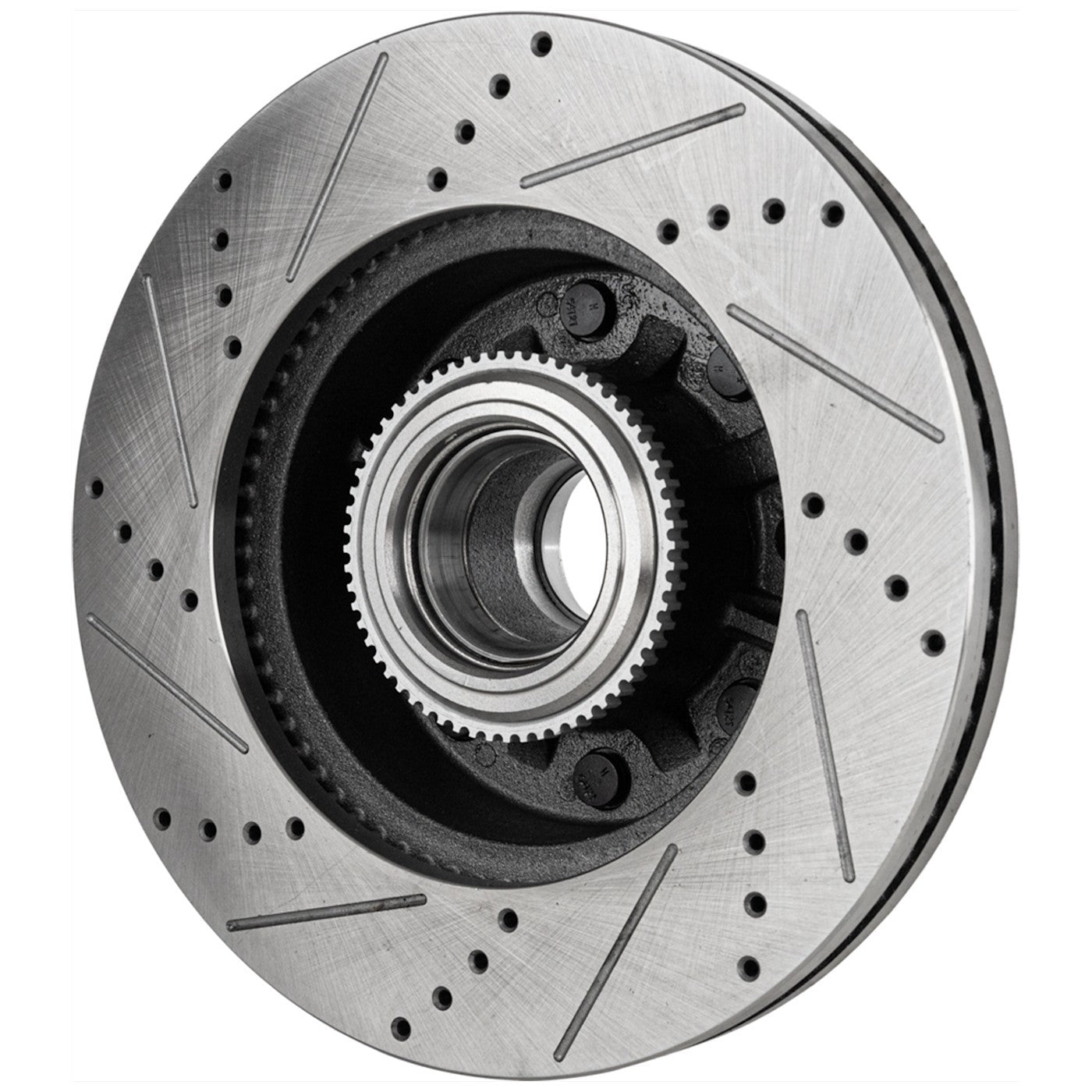 Disc Brake & Pad Kit for F-250 Super Duty (2013–2017) Cross-drilled RWD