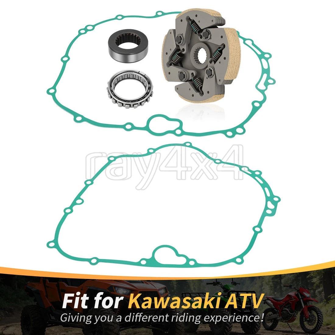 Centrifugal Carrier One Way Bearing for Kawasaki Bayou 300, Lakota 300 (1990–2004)