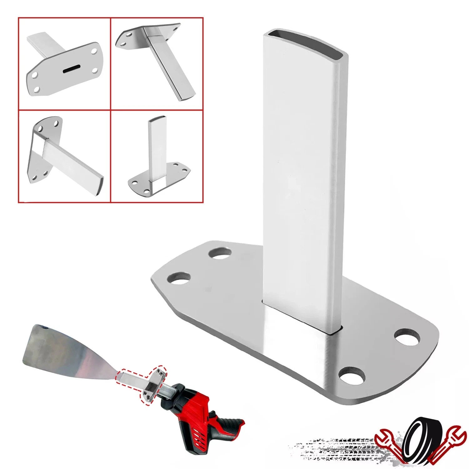 Windshield Removal Tool Adapter for M18/M12 Hackzall (2012–2023)