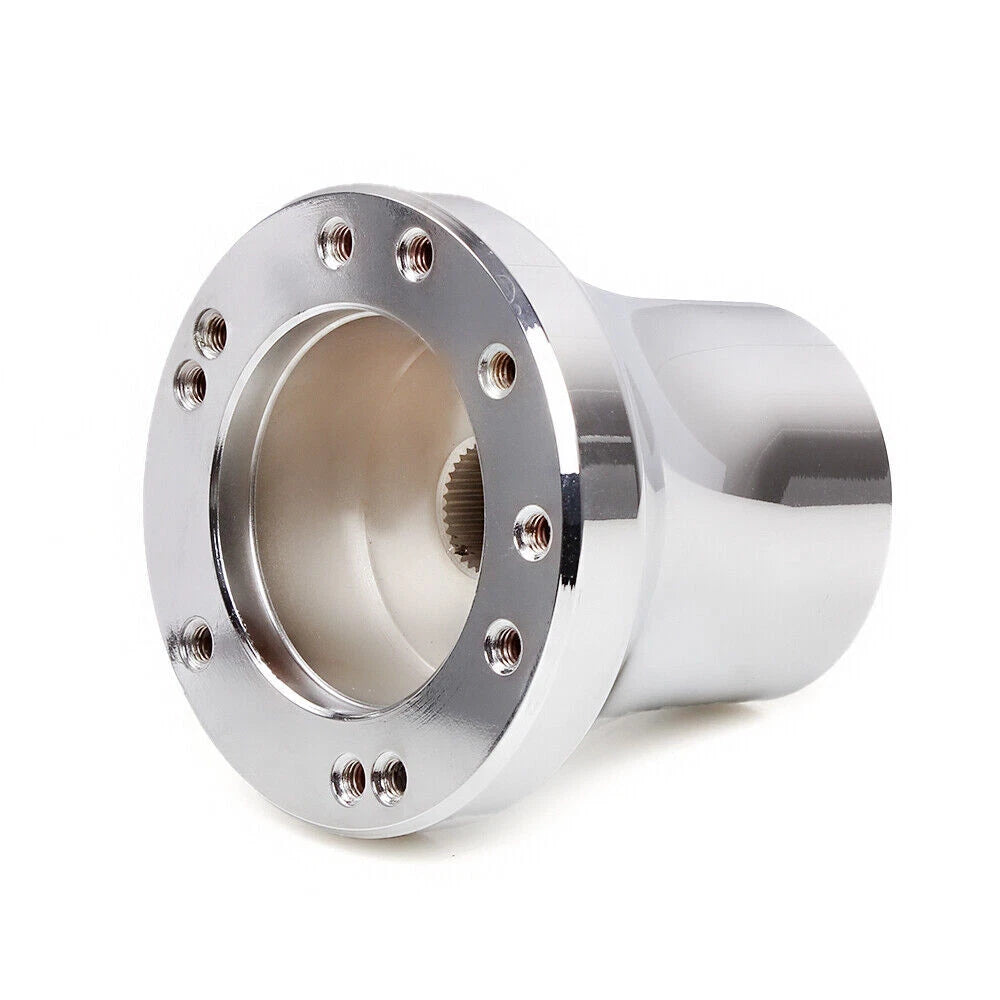 Chrome Steering Wheel Hub Adapter for Club Car DS Golf Cart (1985–Current)