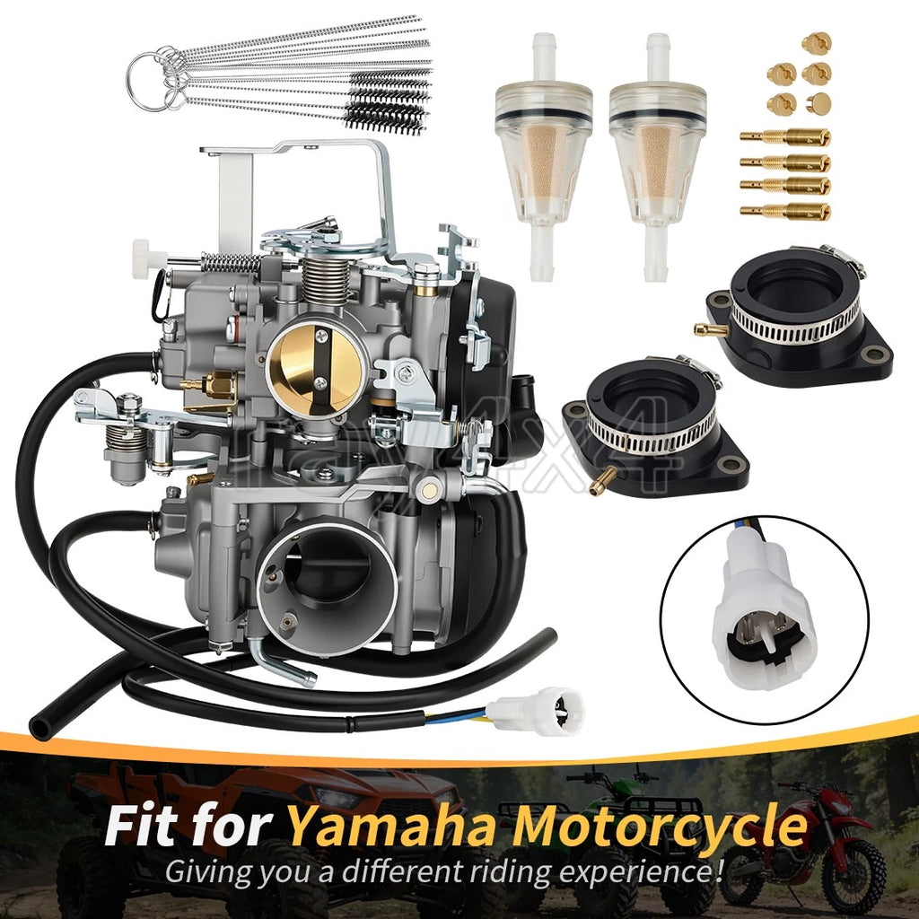 Carburetor & Intake Boots for Yamaha V Star 1100 (2000–2009)