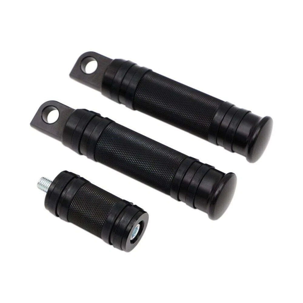 Chrome Highway Foot Pegs Mount Clamps for Harley Davidson