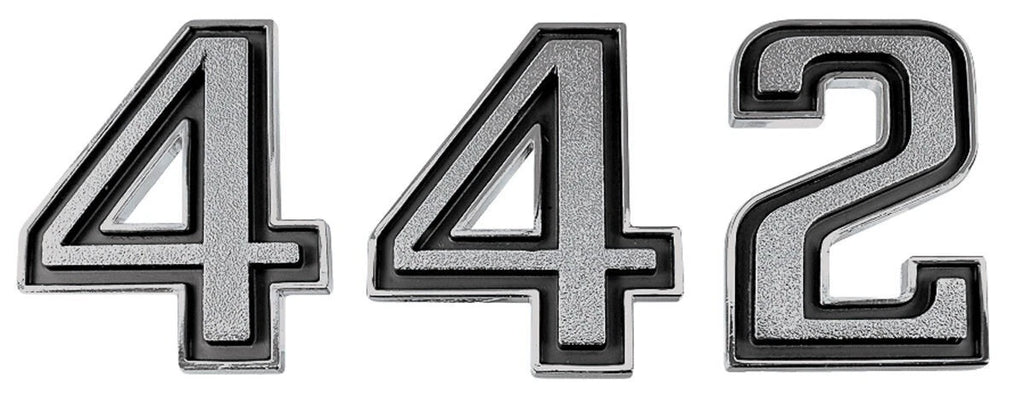 Front Fender Emblem Replacement for 1969-1972 Oldsmobile Cutlass & 442
