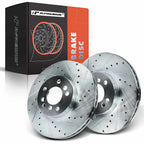 Front Drilled Brake Rotors for BMW X5 (2000–2006)