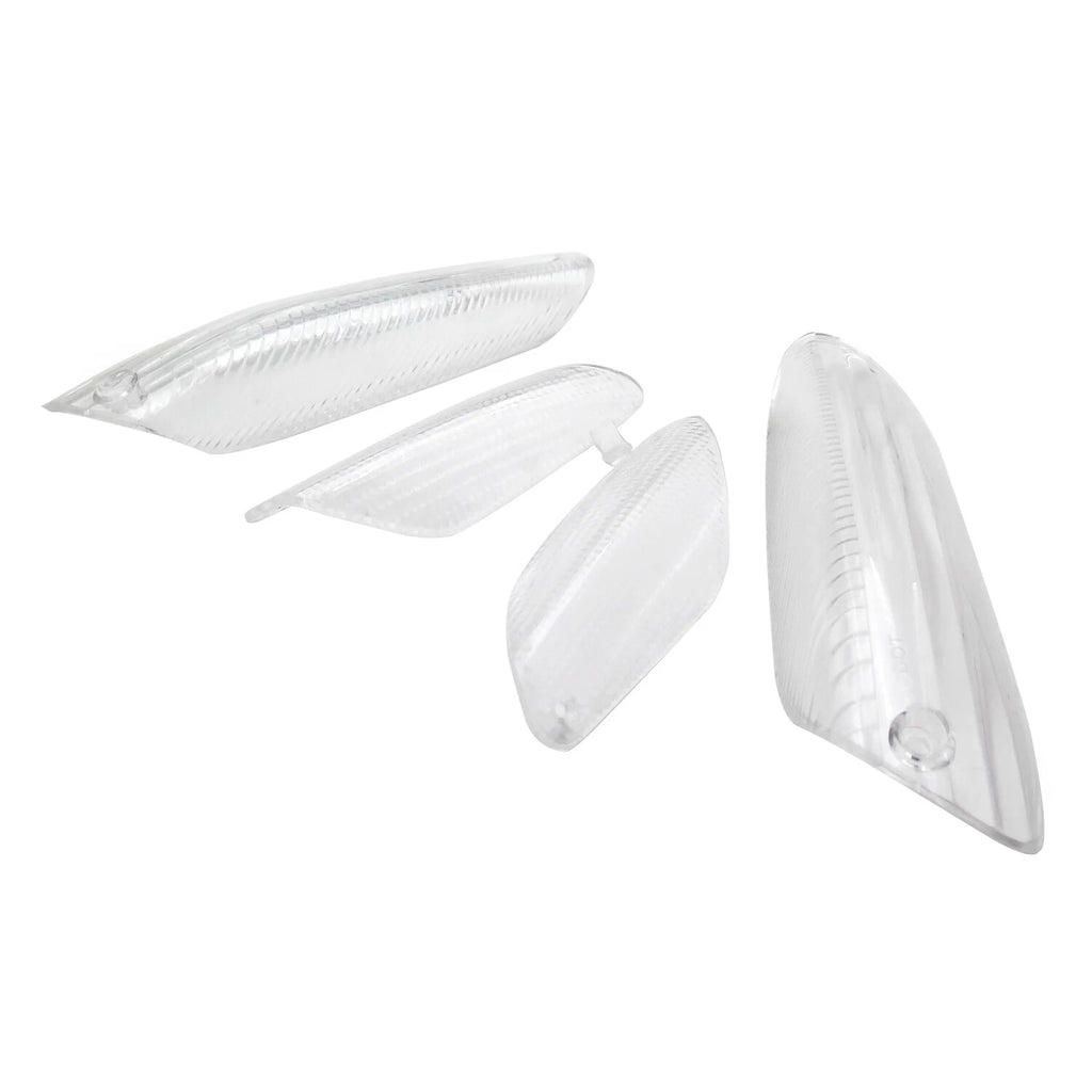 Set of 4 LED Tail Brake Light Lenses for Aprilia RSV1000 RSV4R (2004–2008)