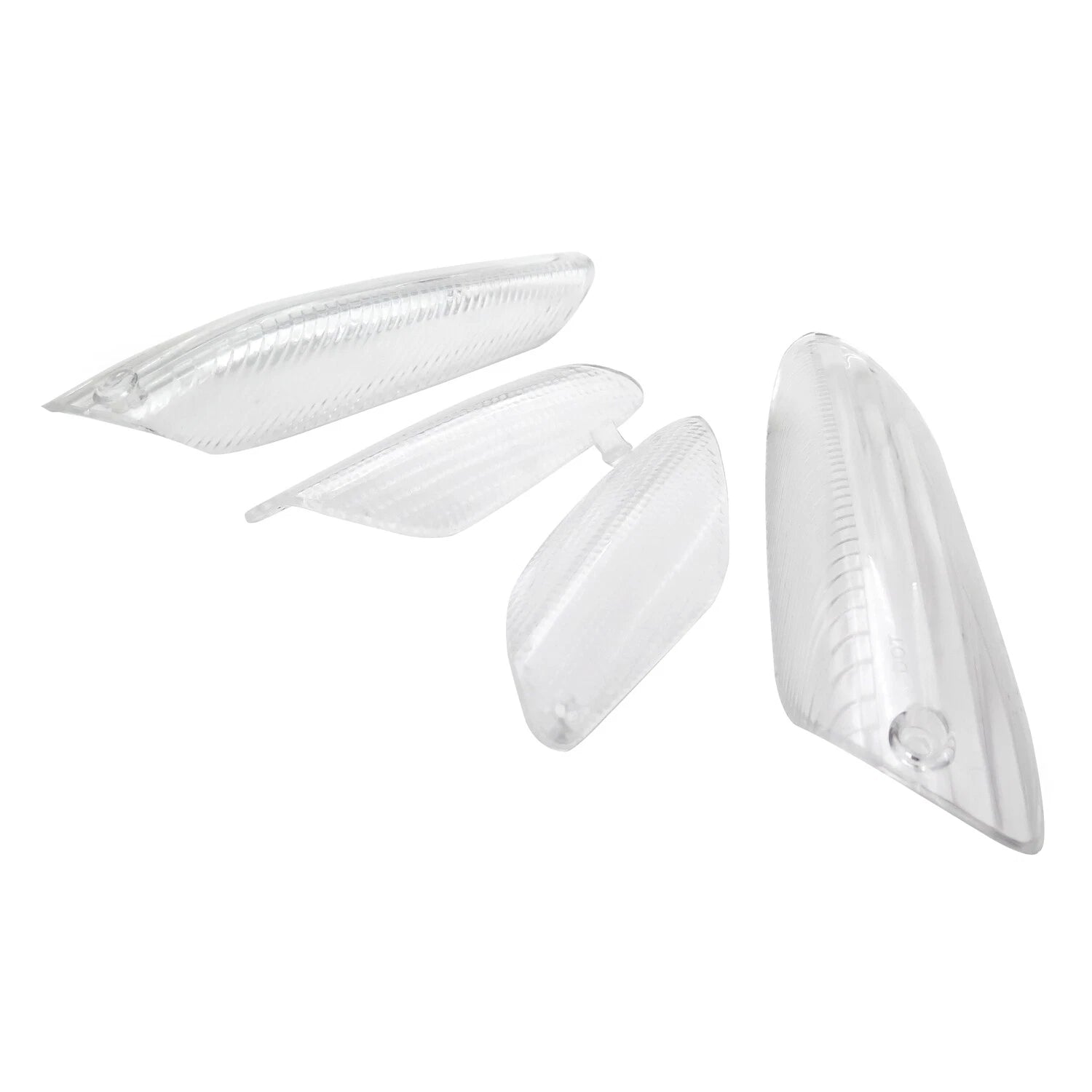 Set of 4 LED Tail Brake Light Lenses for Aprilia RSV1000 RSV4R (2004–2008)