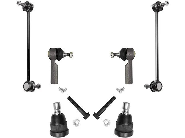 Front Ball Joint Sway Bar Link Tie Rod End Kit for Mazda Tribute (2001–2007)