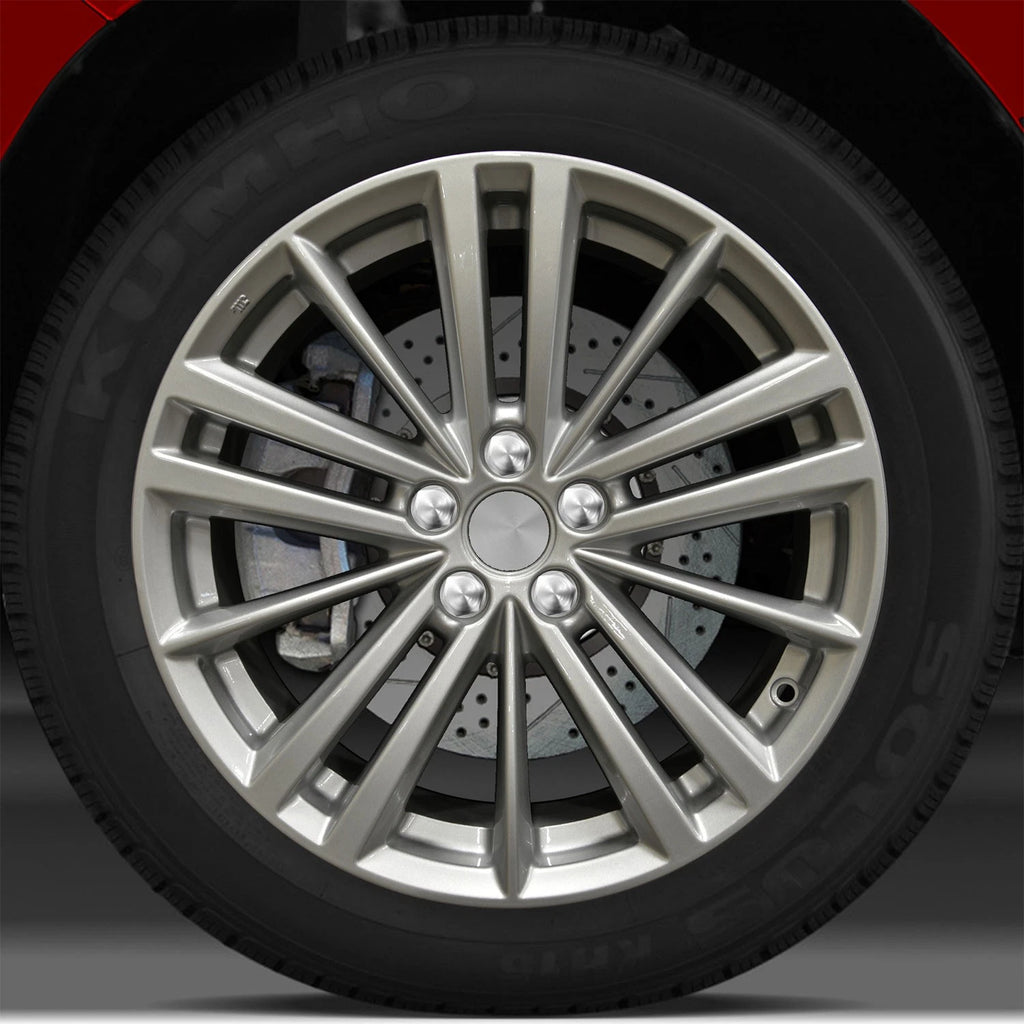17x7 Factory Wheel (Bright Medium Silver) for 2012-2015 Subaru Impreza