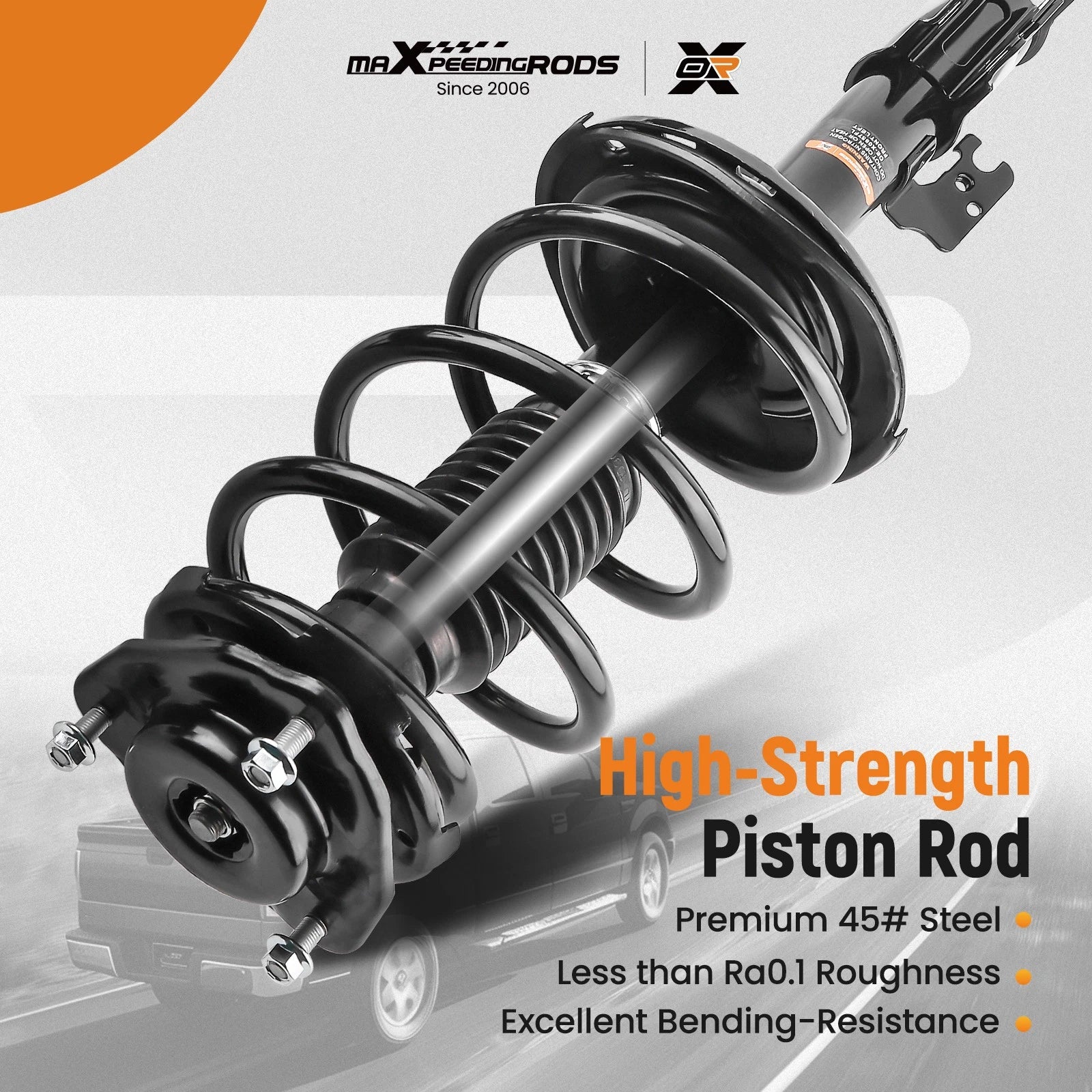 Pair Front Shock Struts for Toyota Sienna (2011-2014)