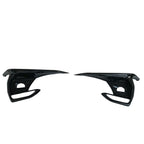 Fog Light Lamp Covers for Infiniti Q50 (2018–2020) Black Grille Bezels