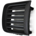 Bumper Grille for Nissan Pathfinder (1999–2004) Driver Side Black Plastic