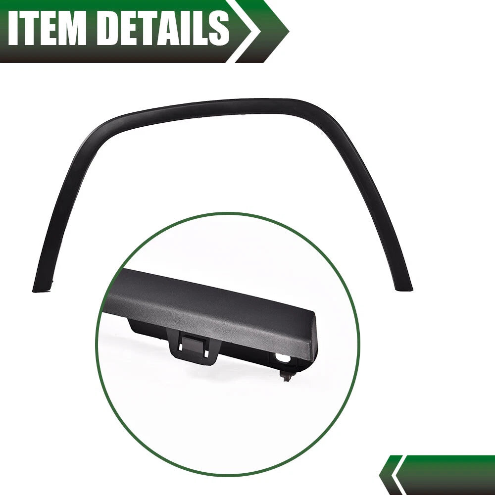Set of 2 Front Fender Flares for Jeep Grand Cherokee (2011–2017) Black