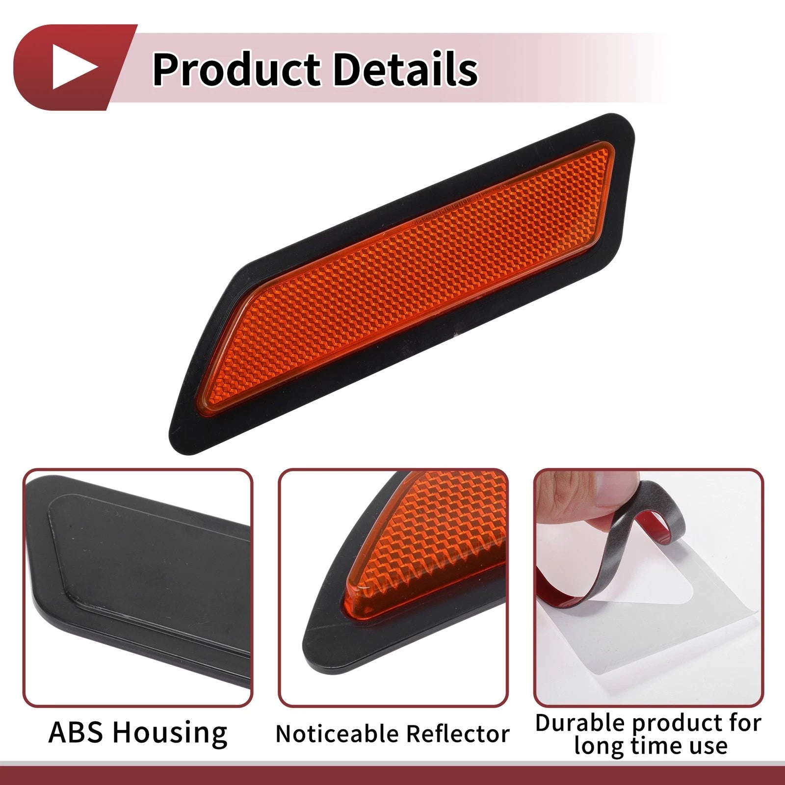 1 Pc Driver Side Bumper Reflector No. 63147274521 for BMW 320i (2013–2015)