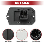 HVAC Blower Motor Resistor No. 7T4Z19A706A for Ford Edge (2007–2011)