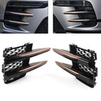 2X Front Bumper Fog Lamp Grille Cover for Land Rover Range Rover Velar (2017–2022)