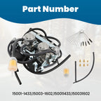 Carburetor Kit with Fuel Oil Filter for Kawasaki Ninja 250 250R EX250 (1988–2007)