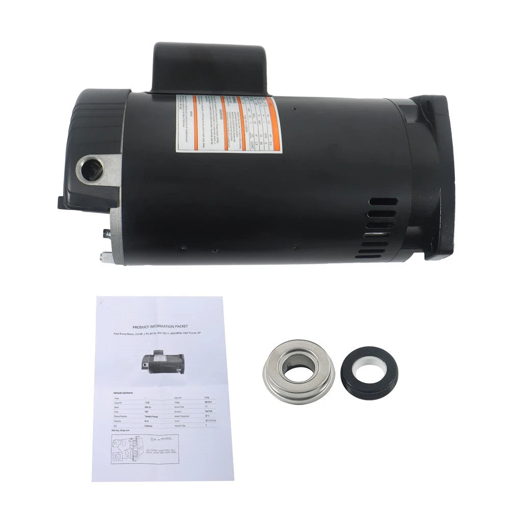 2HP Single Speed Pool Pump Motor for Y56Y Frame