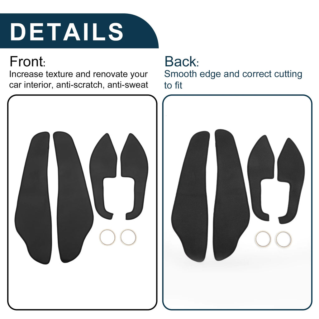 Set of 1 Car Door Anti Kick Pad Protector for Lexus ES ES350 ES300h (2013–2016)