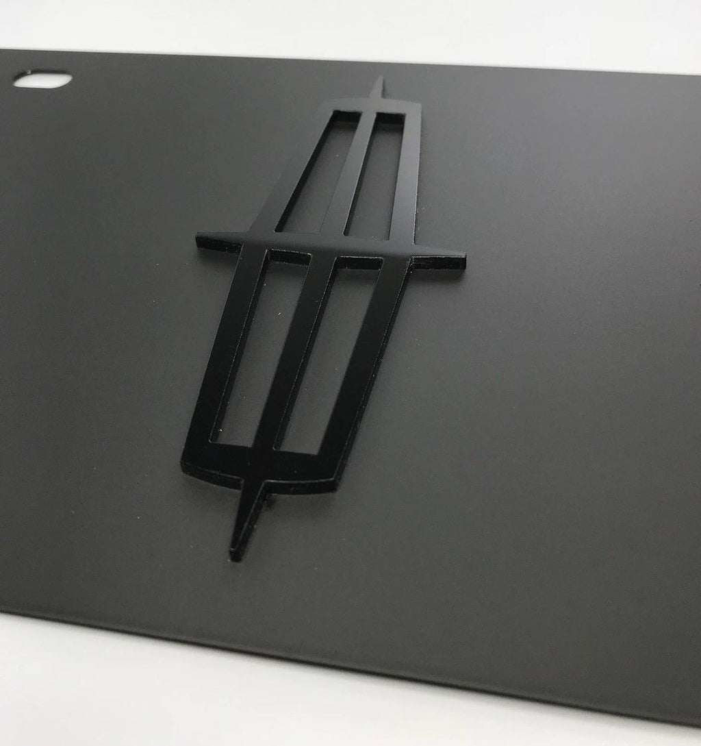 License Plate Frame Black Heavy Duty for Lincoln (2000–2024)