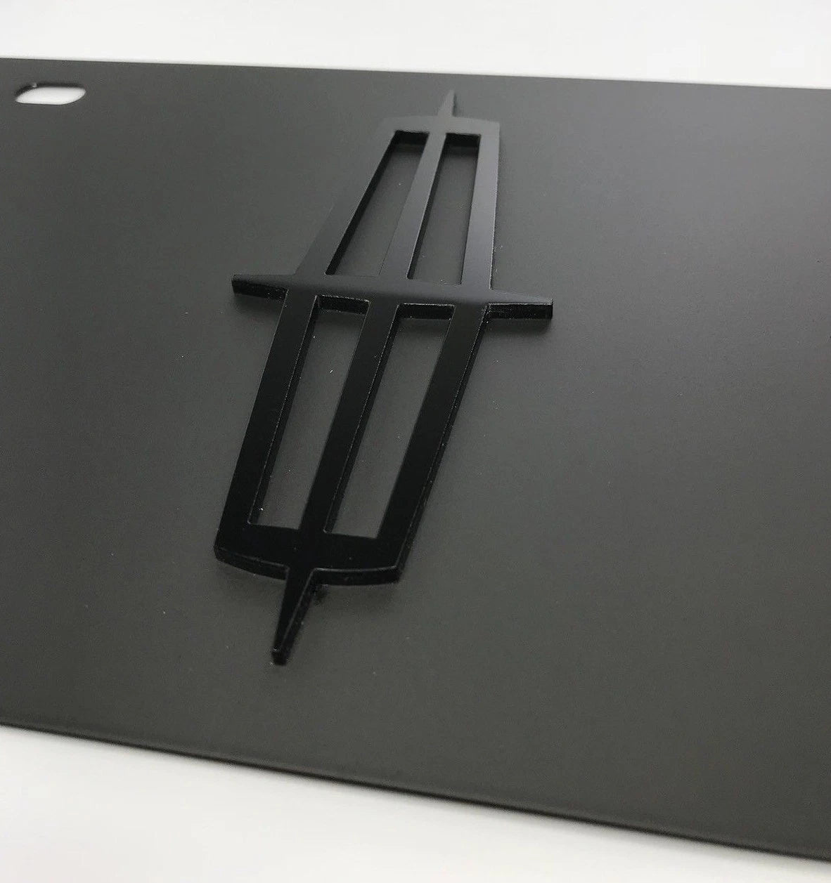 License Plate Frame Black Heavy Duty for Lincoln (2000–2024)