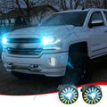 2x LED Ice Blue Daytime Running Lights for Chevrolet Silverado 1500 (2000–2007)