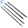 Set of 4 Window Felt Weatherstripping for Camaro Firebird (1982–1992)
