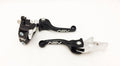 ASV Adjustable F3 Shorty Black Clutch Brake Levers for TRX450R (2004–2014)