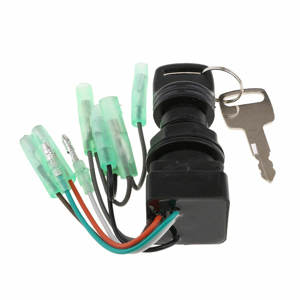 Ignition Key Switch for Suzuki Outboard Motor (37110-92E00) 2-4 Stroke