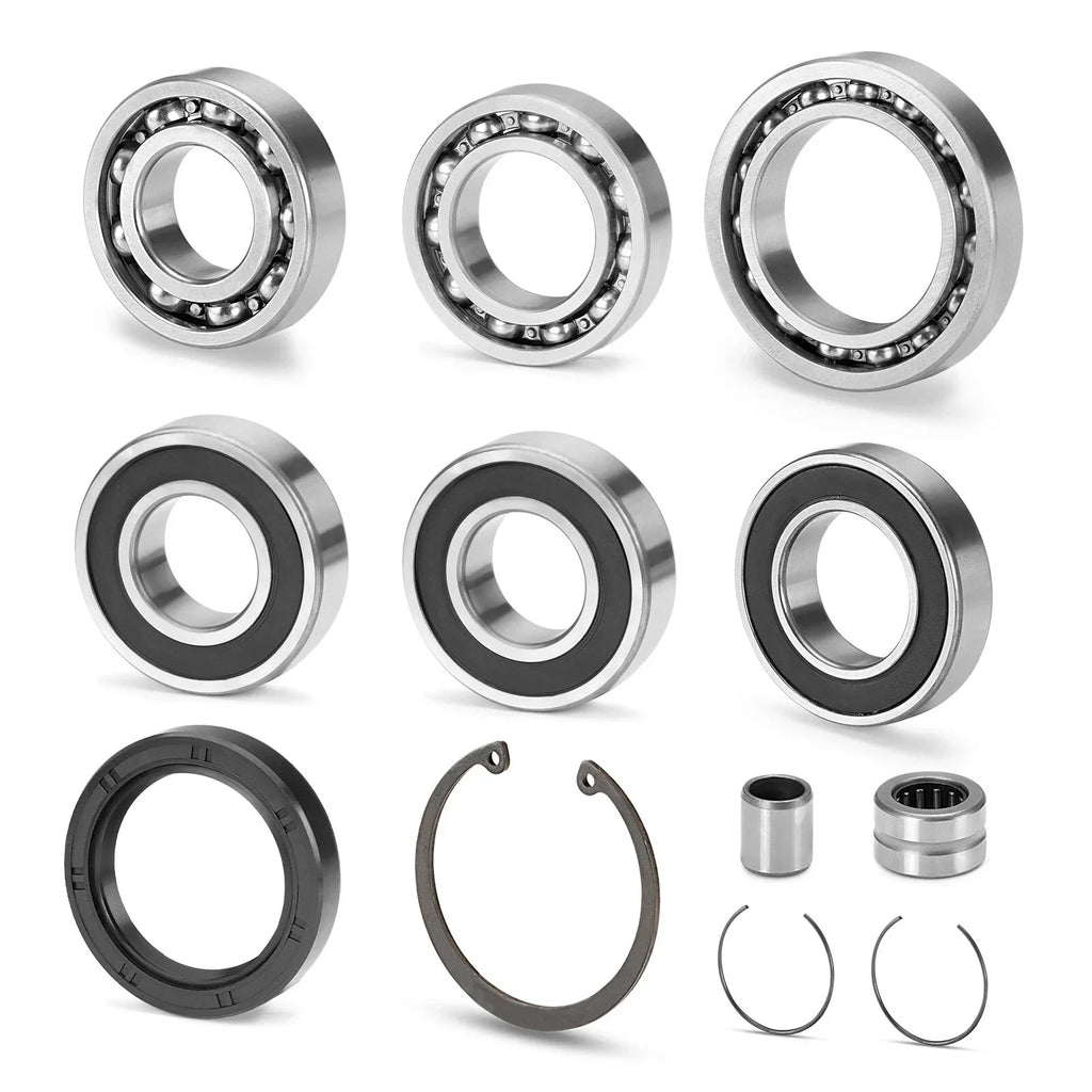 Rear Diff Bearing Seal Kit & Nut for Honda Rancher TRX350